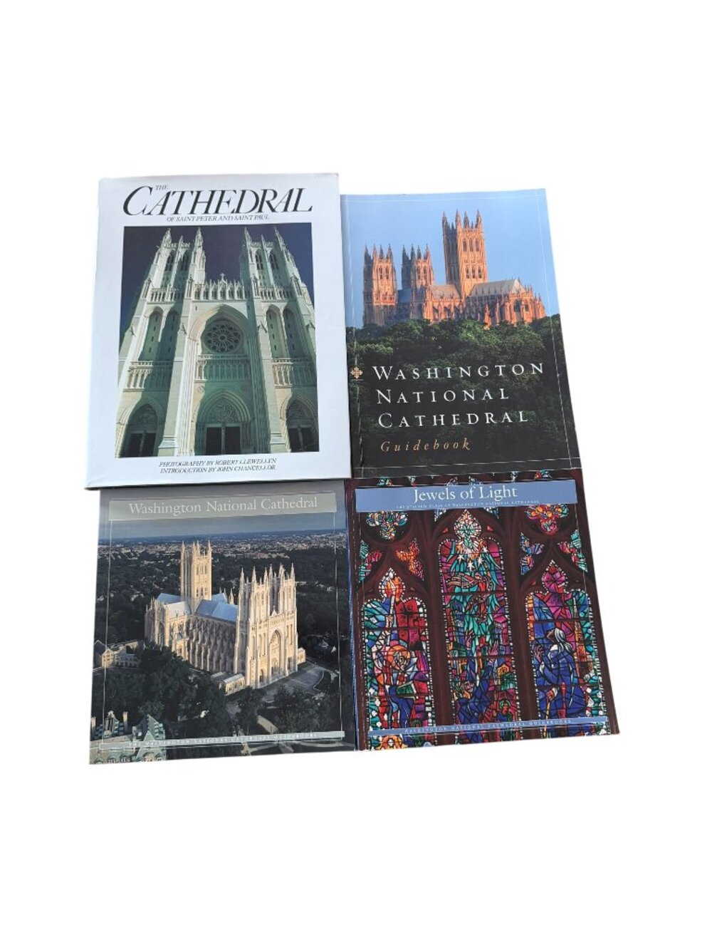 Washington National Cathedral Books Guidebooks Set Catholic Stained Glass Photos